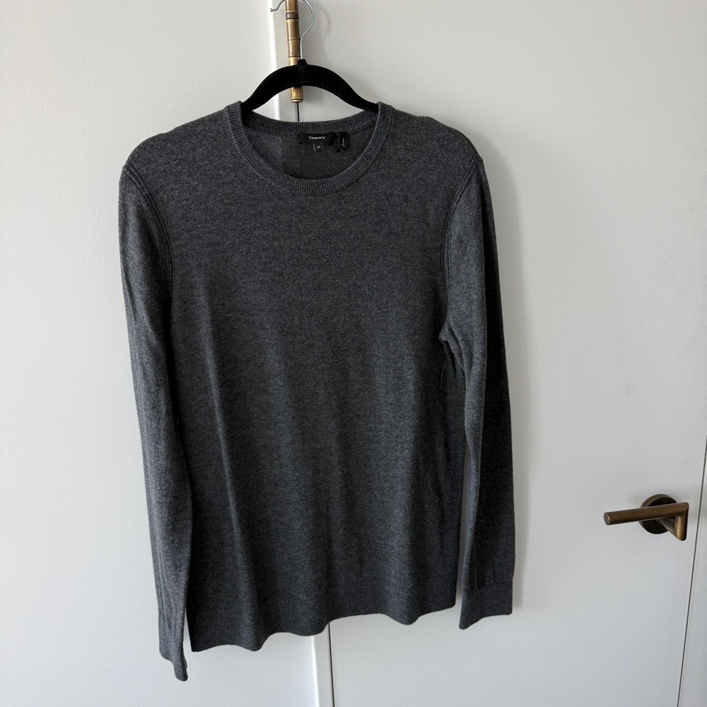 Theory Wool Blend Crewneck Sweater